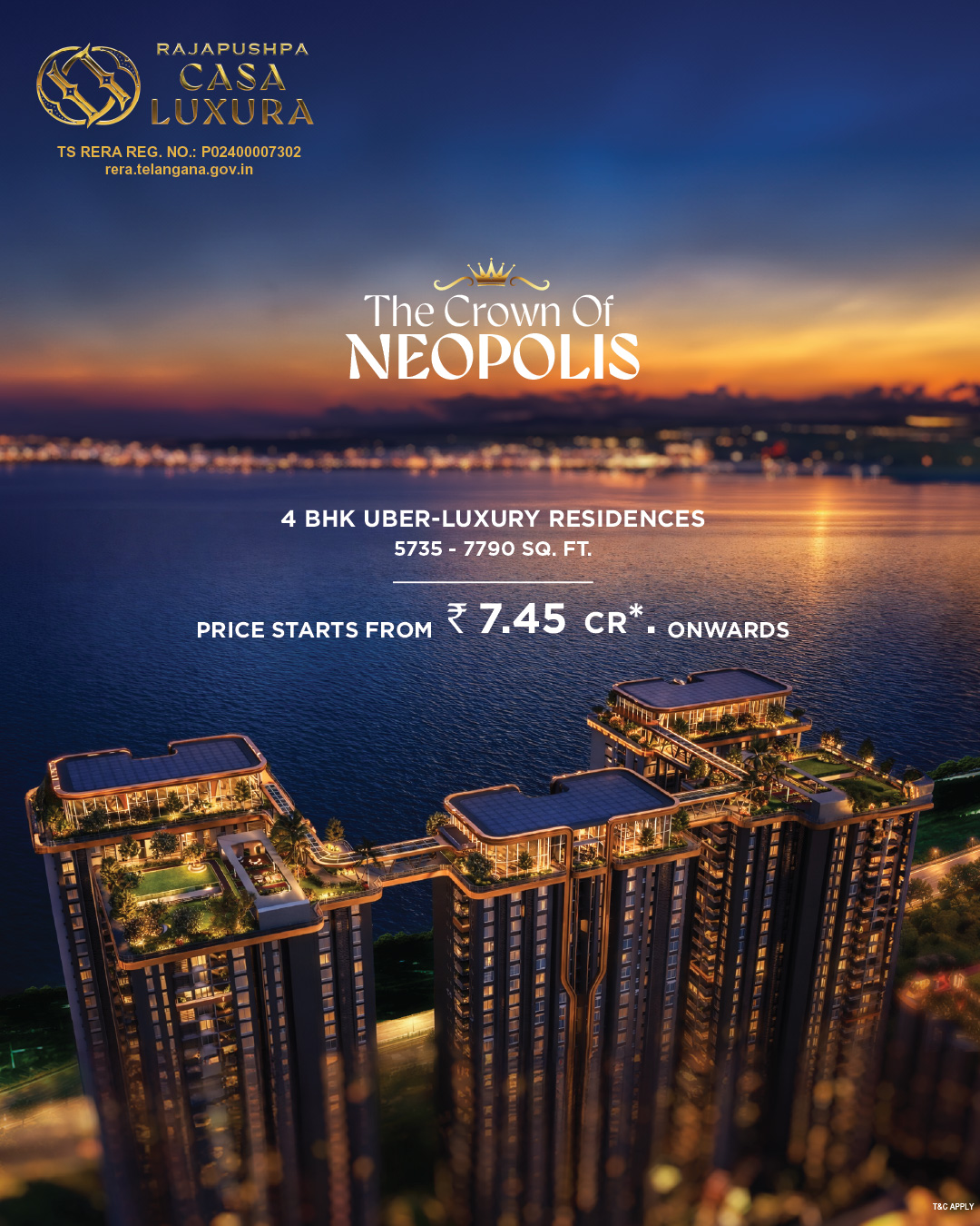 Rajapushpa CASA LUXURA