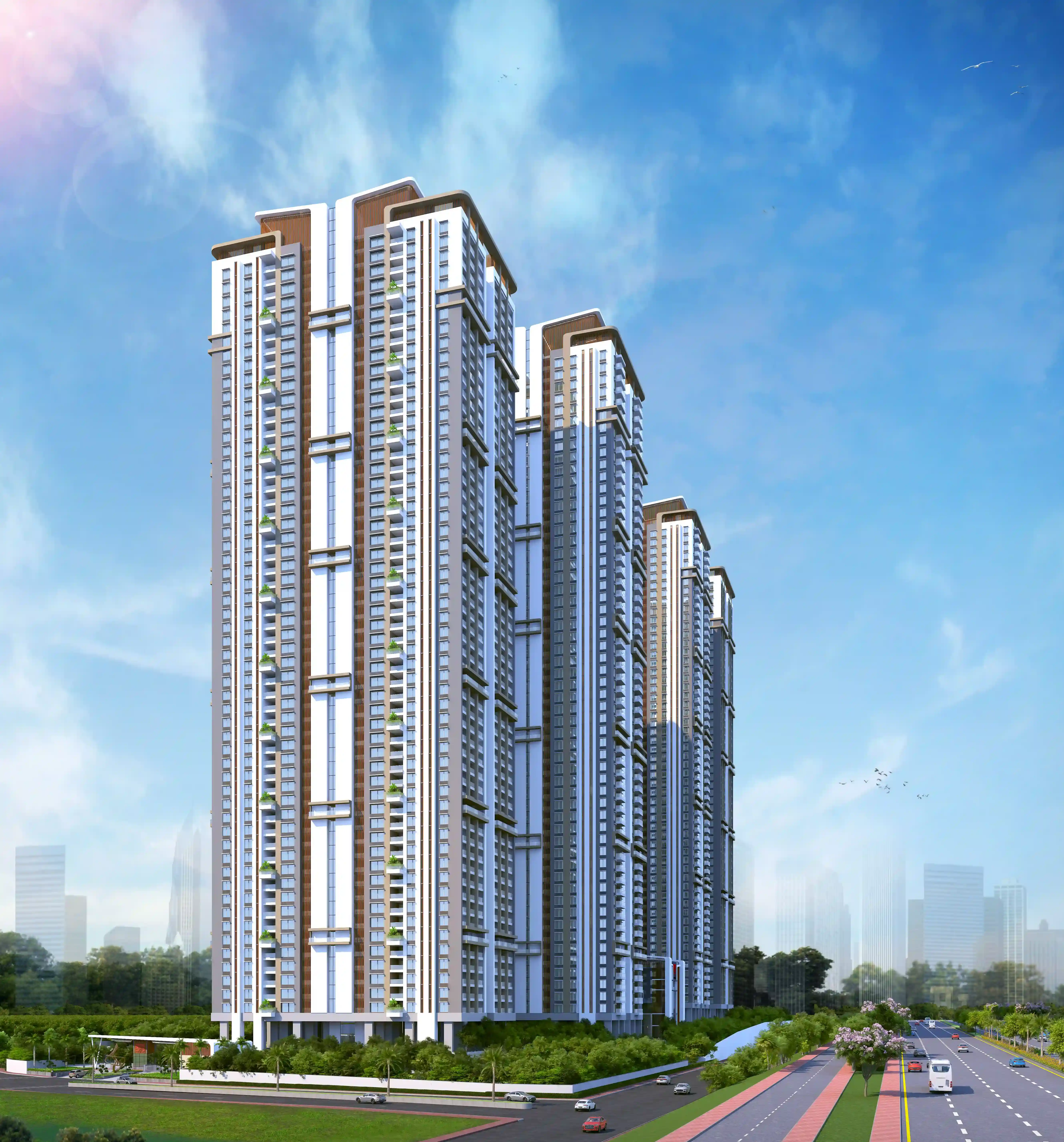 Rajapushpa Infina at Mancherevula - 3 & 4 BHK Apartments