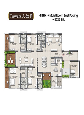 Rajapushpa Infina at Mancherevula - 3 & 4 BHK Apartments