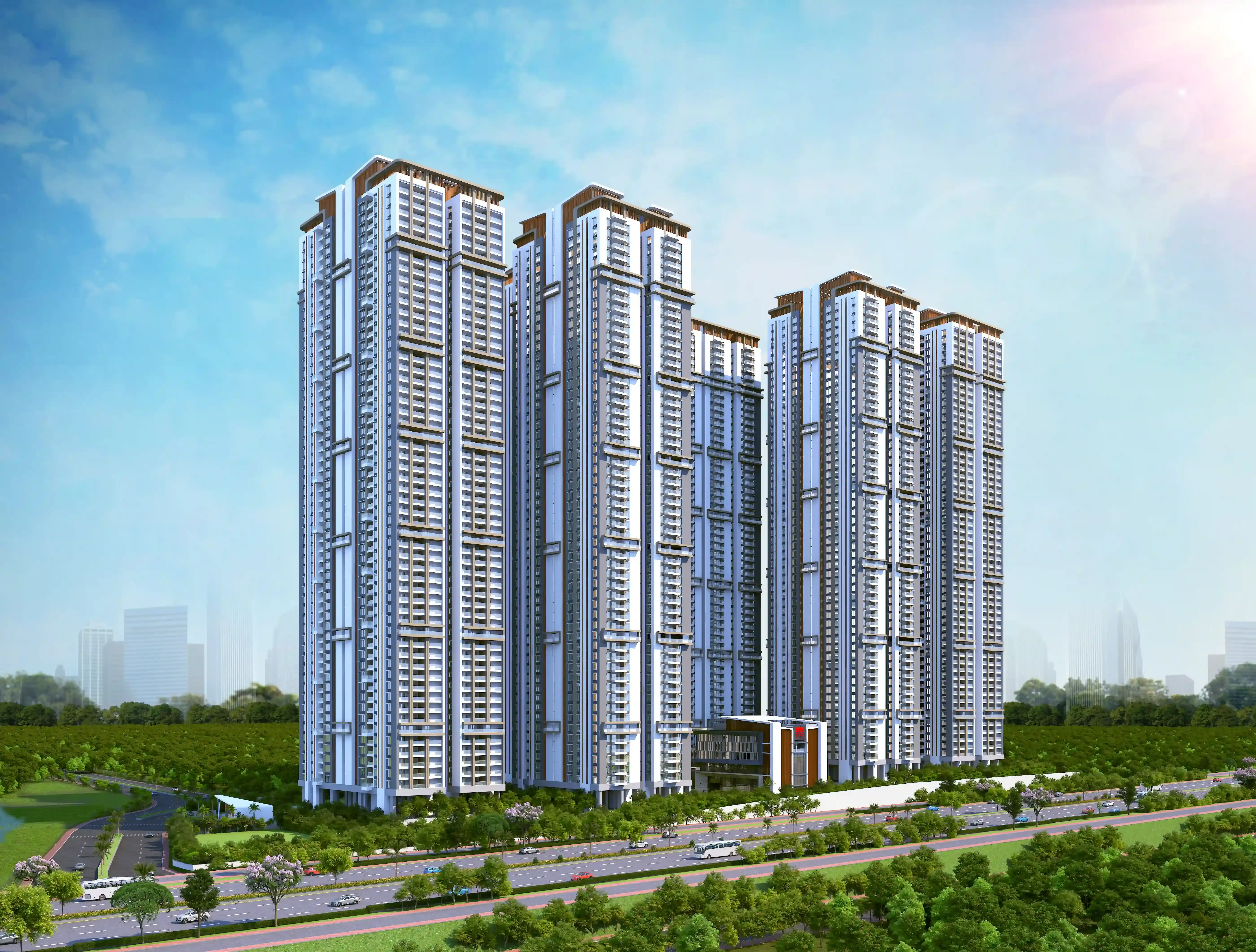 Rajapushpa Infina at Mancherevula - 3 & 4 BHK Apartments